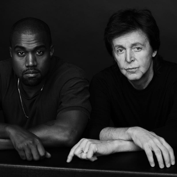 Kanye West & Paul McCartney Photo: Inez and Vinoodh