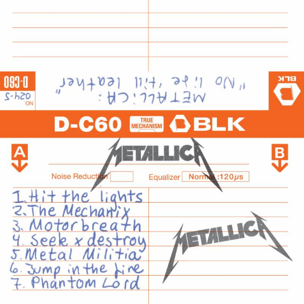 Metallica Record Store Day Cassette