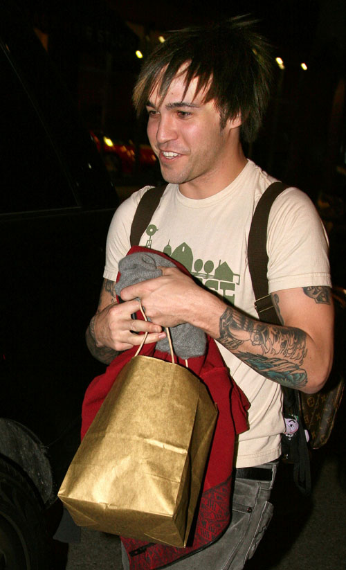 Pete Wentz Goes In For A Cut Dr. Funkenberry Celeb News