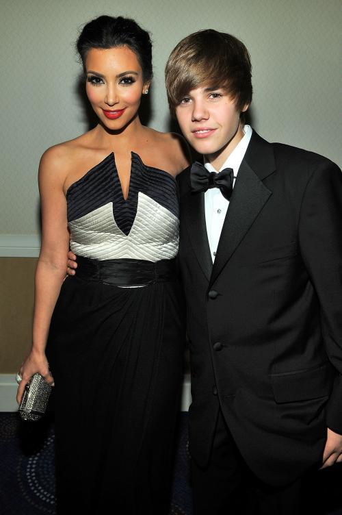 Kim Kardashian & Justin Bieber. Photo: SplashNewsOnline.com