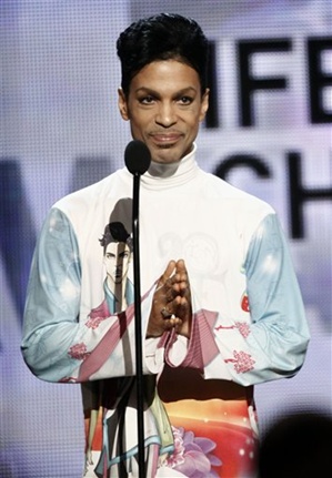 Prince. Photo: AP Photo/Matt Sayles