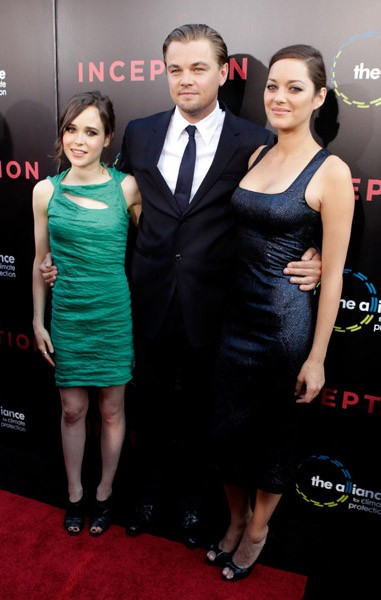 Ellen Page, Leonardo DiCaprio, Marion Cotillard. Photo: GettyImages.com