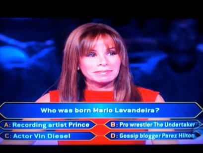 Melissa Rivers. Photo: Who Wants To Be A Millionaire