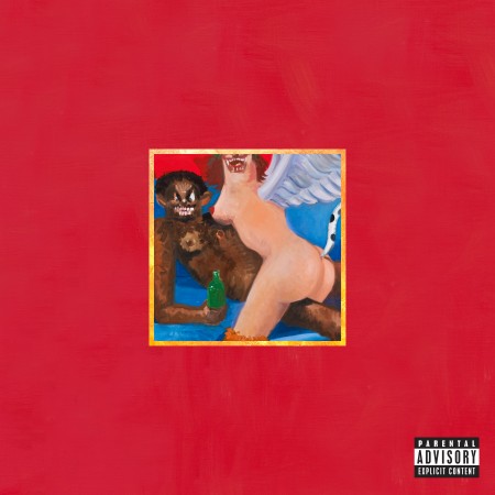 Kanye West CD Cover "My Beautiful Dark Twisted Fantasy"