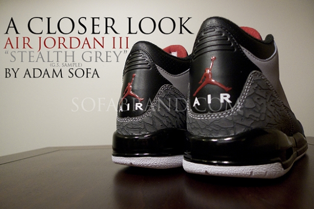 Air Jordan 3's From Nike. Photo: Sofabrand.com