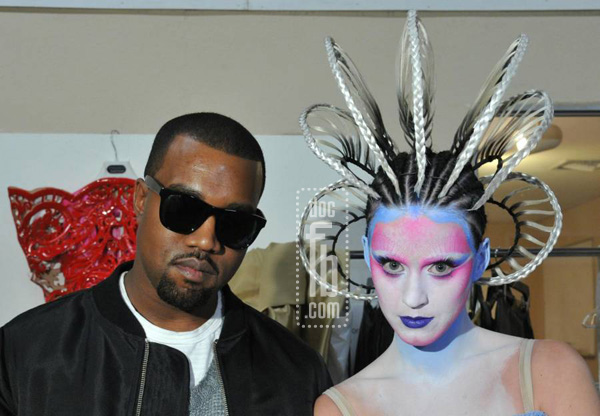 Kanye West & Katy Perry. Promotional Photo For DrFunkenbery.com