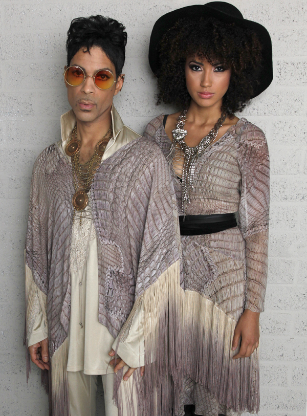 Prince & Andy Allo. Photo: Copyright NPG Records 2011