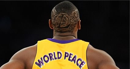 Ron Artest World Peace Altered Image. Google.com