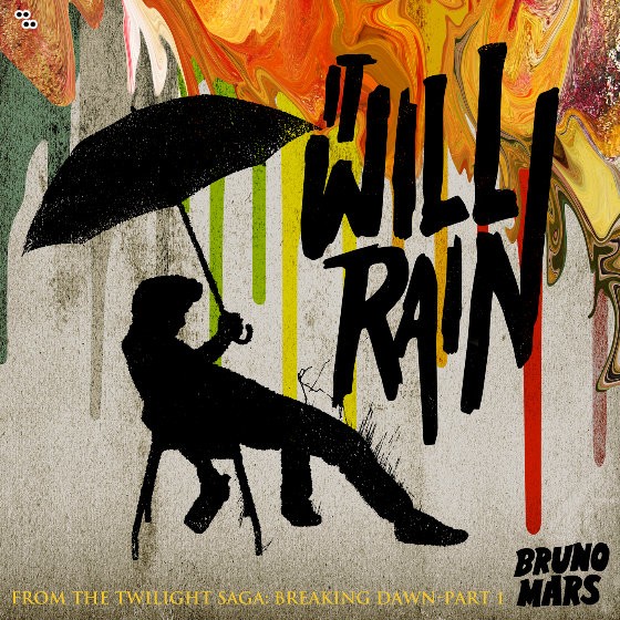 Bruno Mars It Will Rain Single Cover
