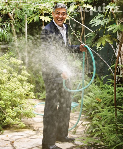 George Clooney Photo: Nigel Parry for Esquire