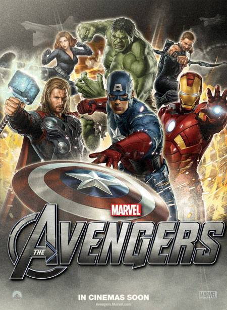 Avengers Movie Poster. Marvel Studios