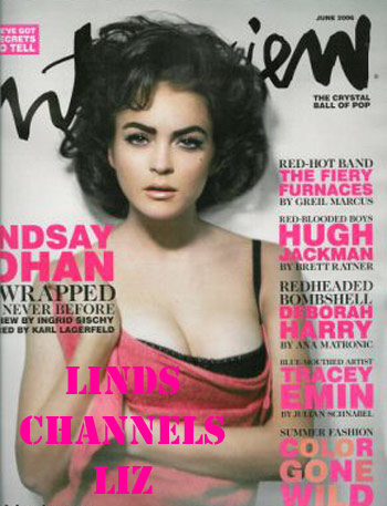 Lindsay Lohan. Photo: Interview Magazine