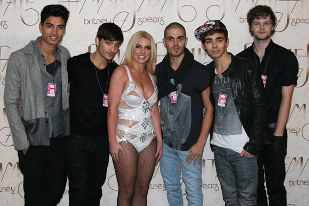 Britney Spears & The Wanted File Photo